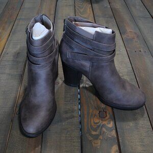 Women's Chunky High Heel Ankle Boots